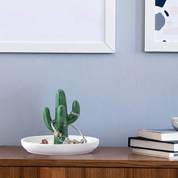 Charming Cactus Ring Holder for Jewelry Organization
