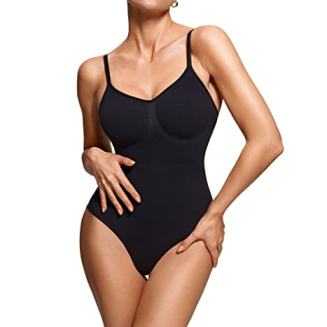 INLYRIC Shapewear Bodysuit: Tummy Control & Butt Lifter for All-Day Comfort