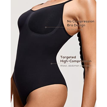INLYRIC Shapewear Bodysuit Tummy Control Butt Lifter Comfort