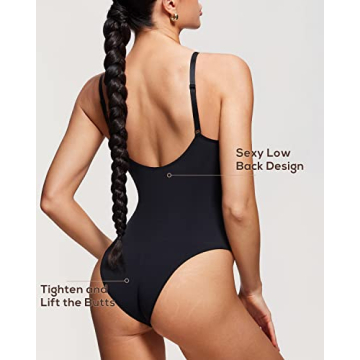 INLYRIC Shapewear Bodysuit Tummy Control Butt Lifter Comfort