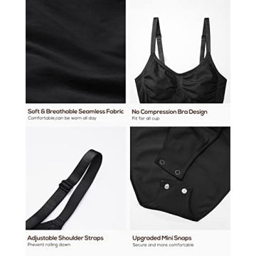 INLYRIC Shapewear Bodysuit Tummy Control Butt Lifter Comfort