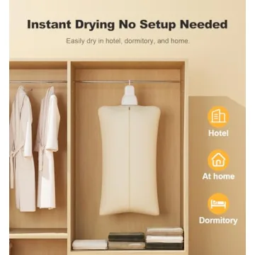 Sothing Portable Clothes Dryer, Mini Travel Dryer for Clothes