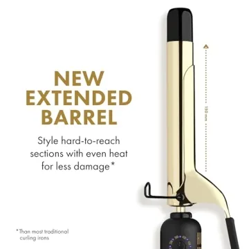HOT TOOLS 24K Gold Professional 1" Curling Iron
