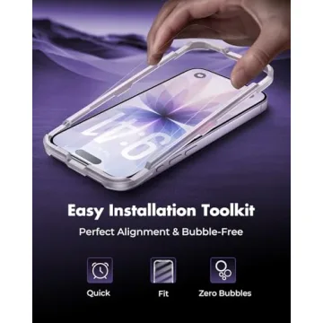 Durable UNBREAKcable Screen Protector for iPhone 17 - 3-Pack