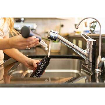 FRAMAR Premium Hair Spray Bottle – Spray Bottle For Hair, Fine Mist Spray Bottle, Mister Spray Bottle, Hairstylist Must Haves, That Girl Aesthetic, Water Spray Bottle – Continuous Spray Bottle