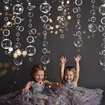 Transparent Bubble Garlands for Celebrations and Parties