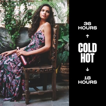 S'well 17oz Stainless Steel Water Bottle - Keeps Drinks Cold 36hrs