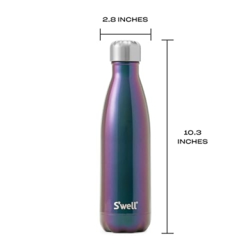 S'well 17oz Stainless Steel Water Bottle - Keeps Drinks Cold 36hrs