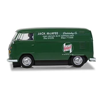 Scalextric Volkswagen T1b Van Castrol Jack McAffee Distributing Co 1:32 Slot Rac Car C4303