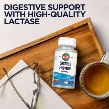 KAL Lactase Enzyme 250 mg for Healthy Digestion Support