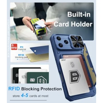 BXYJY Wallet Case for iPhone 17 Pro Max - Stylish & Secure