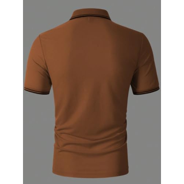SOLY HUX Men's Golf Shirts for Style and Comfort