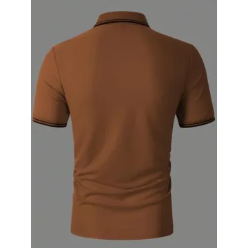 SOLY HUX Men's Golf Shirts for Style and Comfort