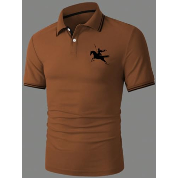 SOLY HUX Men's Golf Shirts for Style and Comfort