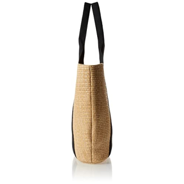 Stylish Functional Straw Tote Beach Bag by The Drop