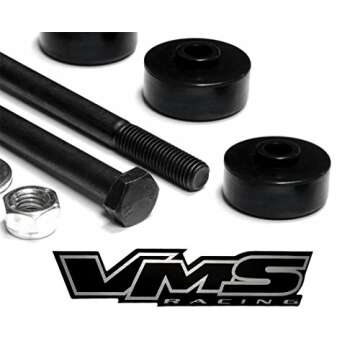 VMS RACING REAR LOWERING KIT Bolts and Bushings Compatible with Chevy Chevrolet Corvette C5 97-04 19...