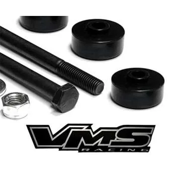 VMS RACING REAR LOWERING KIT Bolts and Bushings Compatible with Chevy Chevrolet Corvette C5 97-04 19...