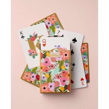 Rifle Paper Co. Floral Garden Party Playing Cards