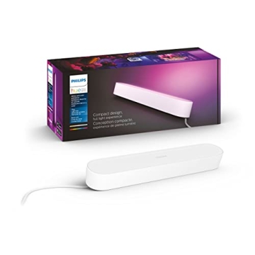 Philips Hue White and Color Ambiance Smart LED Play Light Bar - Versatile Mood Lighting for Your Hom...