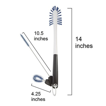 Effortless Clean with OXO Good Grips Bottle Brushes