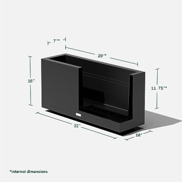 Veradek Long Box Planter - Durable Stylish Planter for All