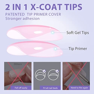 BTArtbox Gel Nail Tips for Stunning DIY Manicures