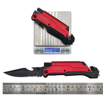 ALBATROSS 6-in-1 Tactical Folding Pocket Knife