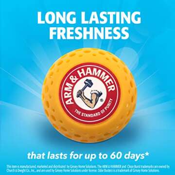 Arm & Hammer Odor Eliminating Bundle with Closet Mate & Odor Busterz Balls
