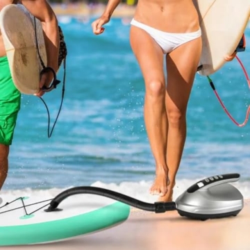 SereneLife Electric Paddle Board Pump - 20PSI High Pressure