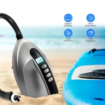SereneLife Electric Paddle Board Pump - 20PSI High Pressure