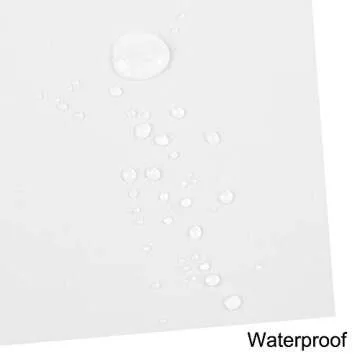 Sghuo White Vinyl 12 Inches by 25 Feet Self Adhesive Vinyl Matte White Permanent Vinyl Roll for Signs, Scrapbooking, Silhouette Cameo