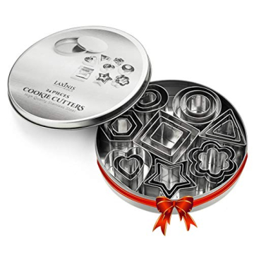 24 Piece Mini Cookie Cutter Set for Creative Baking