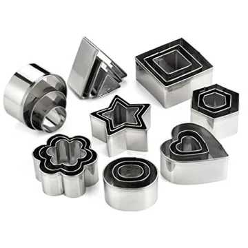 24 Piece Mini Cookie Cutter Set for Creative Baking