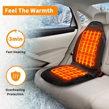 WellUp Heated Seat Cover - Safe, Fast Heating Comfort