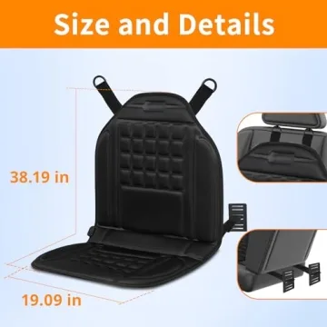 WellUp Heated Seat Cover - Safe, Fast Heating Comfort