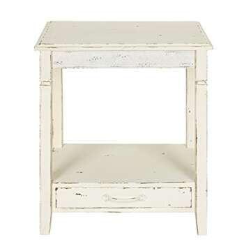 Kate and Laurel Idabelle Wood Side Table – Vintage Charm