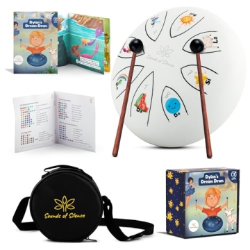 Steel Tongue Drum - Bedtime Sing-A-Long Story and Drum - Dylan's Dream Drum Musical Gift for Childre...
