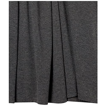 Amazon Essentials Women's Short-Sleeve Maxi Dress in Charcoal Heather