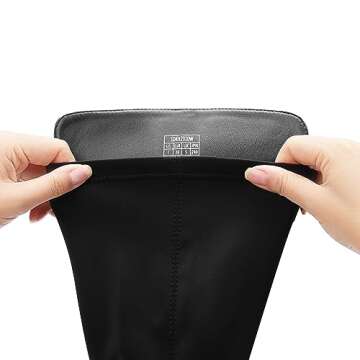 DREAM PAIRS Comfortable Chunky Knee High Boots for Women