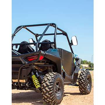 KEMIMOTO UTV Mirrors - Adjustable Side View with Shatterproof Glass