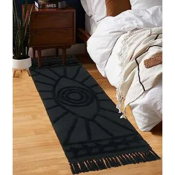 Uphome 2'x5' Washable Boho Runner Rug for Home