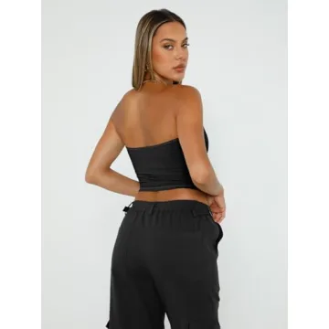 Trendy Queen Women's Tube Tops for Summer Style 2025