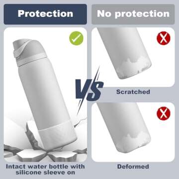 Silicone Boot for Owala Water Bottle 32 oz, Protective Sleeve