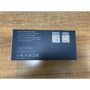 IHOXTX Wireless Security Camera with Solar Panel