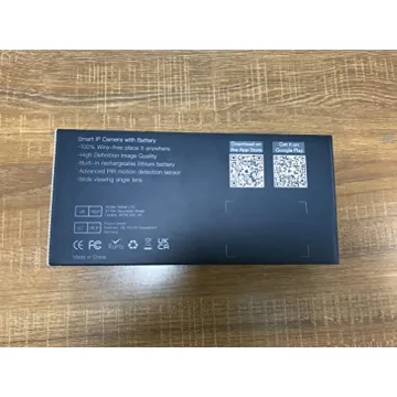 IHOXTX Wireless Security Camera with Solar Panel