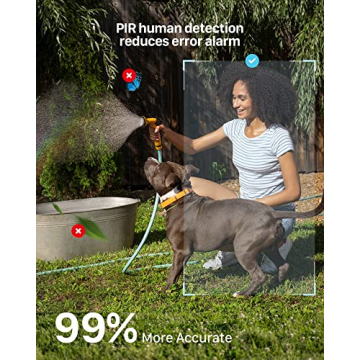 IHOXTX Wireless Security Camera with Solar Panel