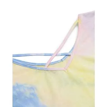 SweatyRocks Tie Dye Crop Top for Stylish Women