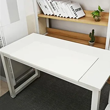 PU Leather Office Desk Pad, Writing Mat with Full Grip Fixation Lip, Table Blotter Desk Protector Waterproof Gaming Mat Laptop Keyboard Working Mat, Non-Slip Table Protective Pad