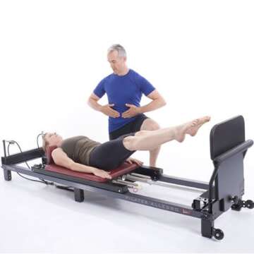 Balanced Body Padded Jumpboard for Studio Reformer with Classic/One-Step Footbar, Home and Studio Pi...