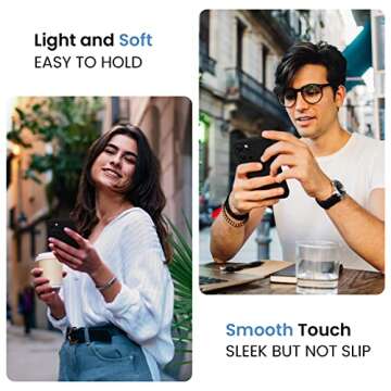 FireNova Designed for iPhone 15 Pro Max Case, Silicone Upgraded [Camera Protection] Phone Case with ...